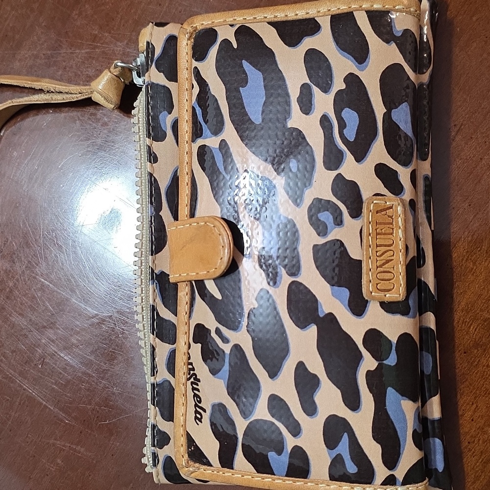 Consuela Blue Jag Wallet